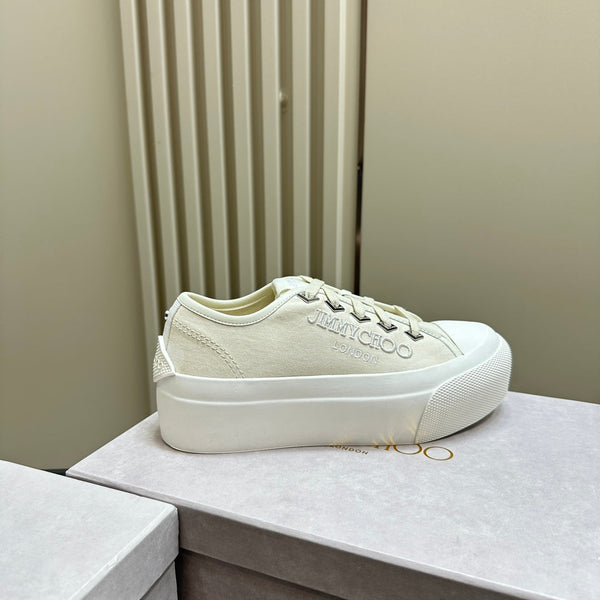 Jimmy Palma Maxi/F Sneakers in tela beige 583144
