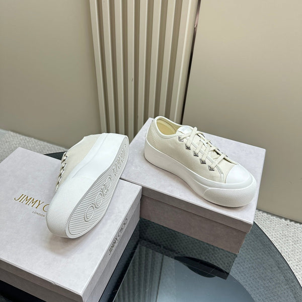 Jimmy Palma Maxi/F Sneakers in tela beige 583144