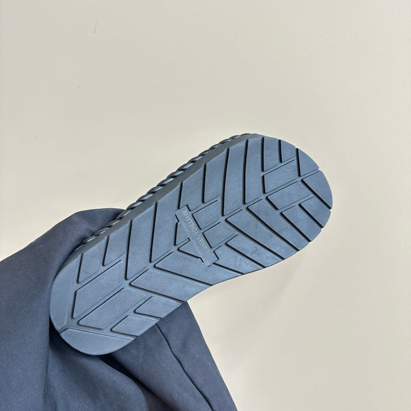 jack flat mule black lambskin