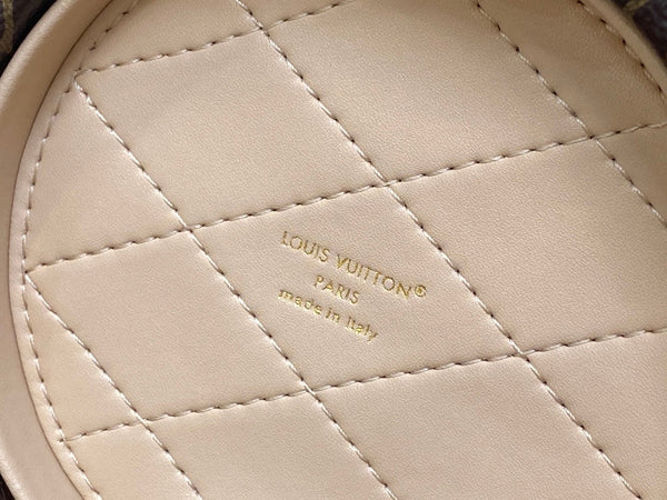 lv scott bag 13cm brown monogram canvas