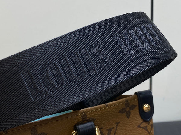 ONTHEGO PM 25CM DUCK BROWN MONOGRAM CANVAS