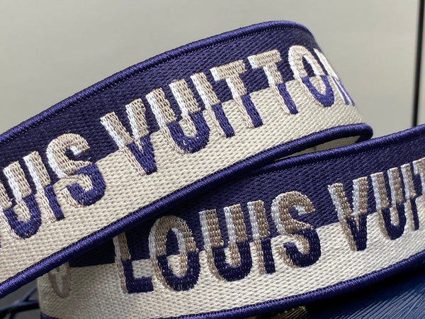 LV Cluny Bag Sapphire Blue Epi leather