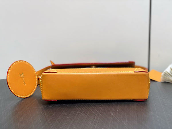 LV Steamer East West Wearable Wallet Multicolor Canvas Cowhide 332878