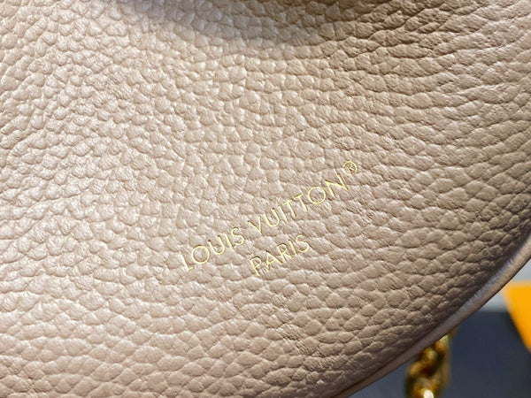LV Anytime Flap Bag 29.5cm Dark Beige Calfskin