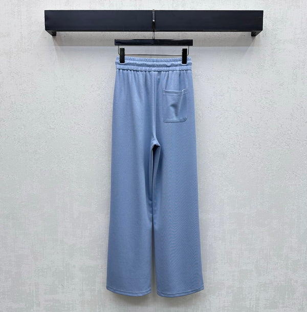 CC 2026 Pantalon droit Bleu Tencel Coton 366977