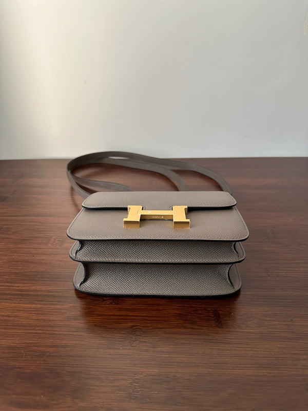 CONSTANCE 18 ETOUPE EPSOM GOLD HARDWARE