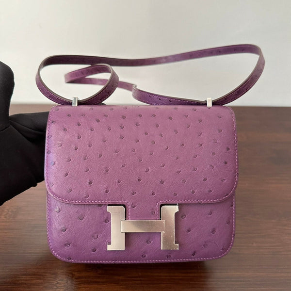 CONSTANCE 18 FERRAMENTA IN ARGENTO VIOLA STRUZZO