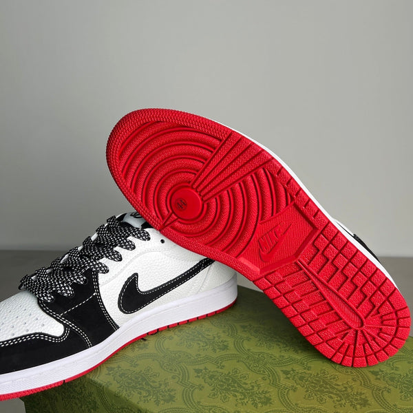 GGx Nike Men's Sneaker Black White Cowhide 585801