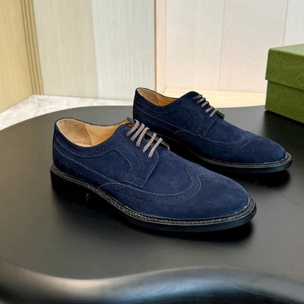 GG Men's Dress Shoe Blue Suede 559323