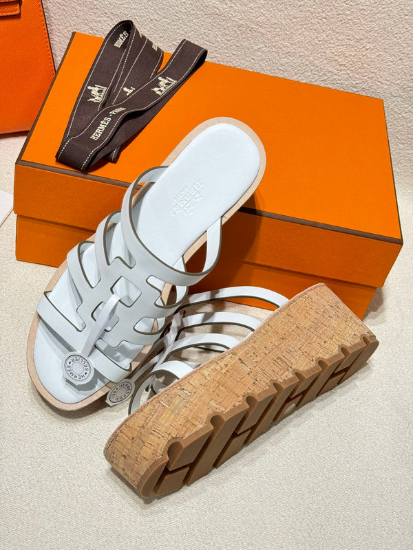 SANDALO ISABELLA IN PELLE DI VITELLO BIANCA