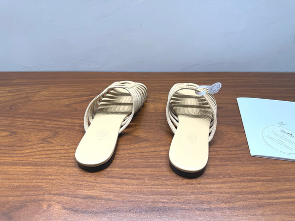 HM Noria Sandals Light Khaki Suede 849479