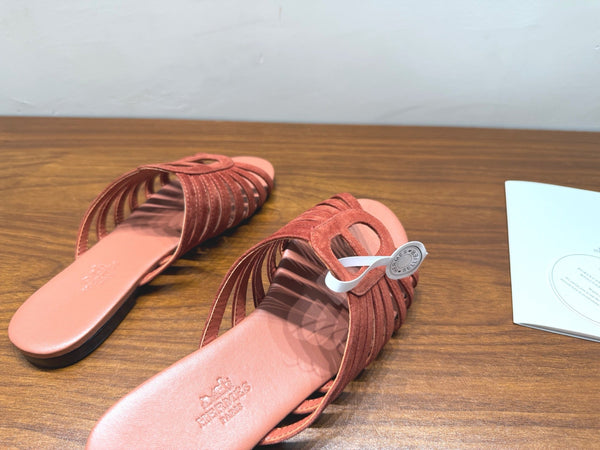 HM Noria Sandals Tan Suede 849478