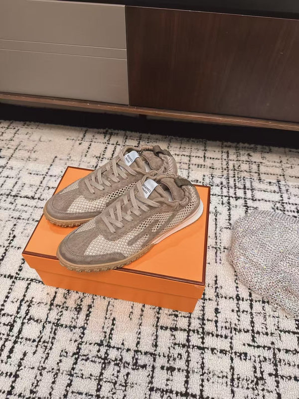 HM 25 Jet Beige Sneaker Mesh Cowhide 318021