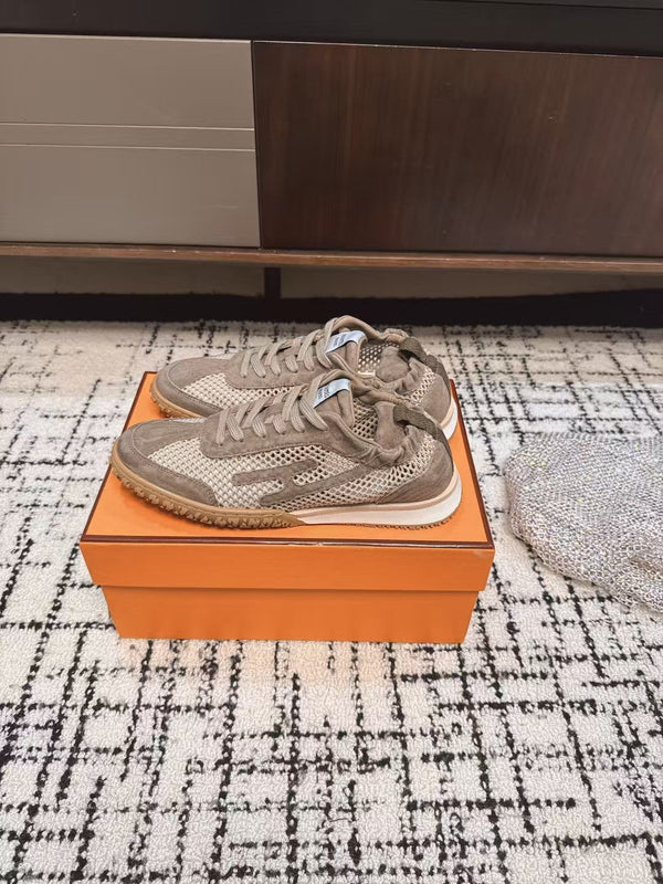 HM 25 Jet Beige Sneaker Mesh Cowhide 318021