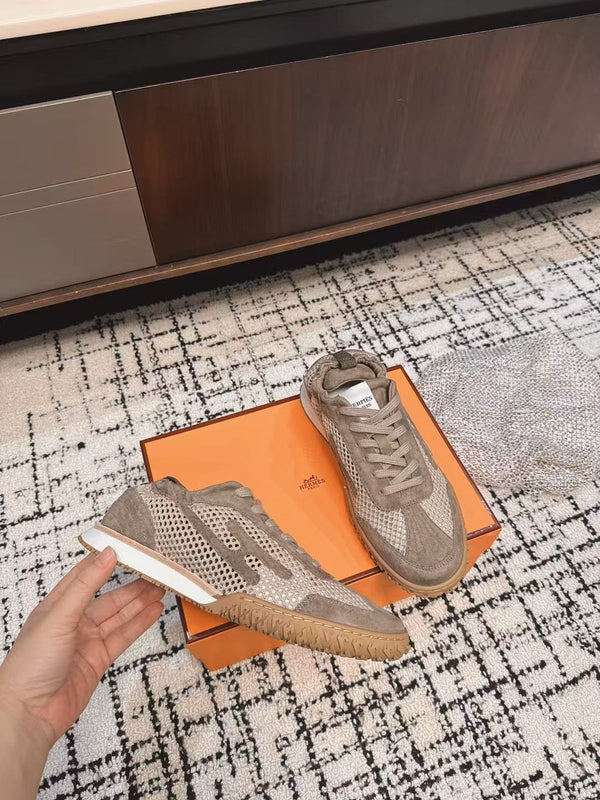 HM 25 Jet Beige Sneaker Mesh Cowhide 318021