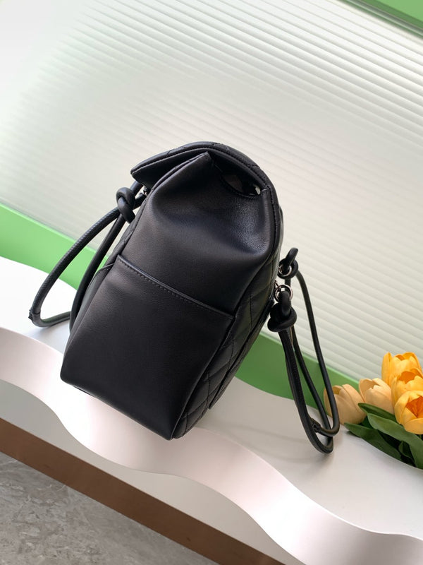CC 2025 Cambon Bag Black White Lambskin 308110