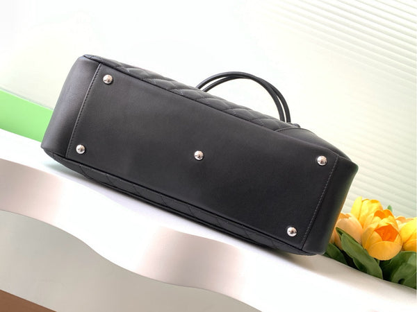 CC 2025 Cambon Bag Black White Lambskin 308110