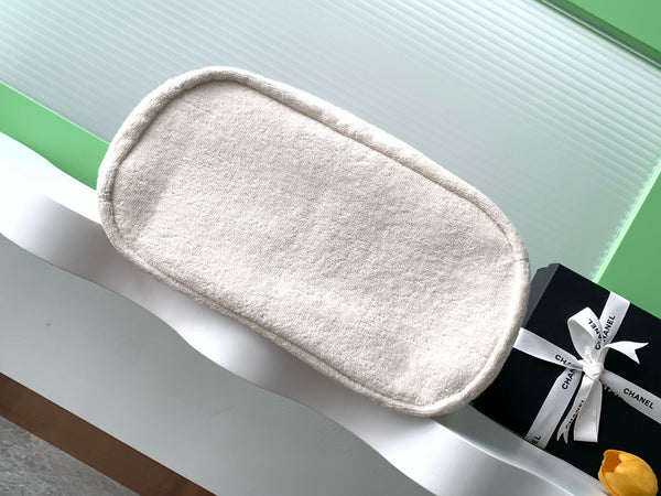 CC 25A Beach Bag 38cm Cream Cotton