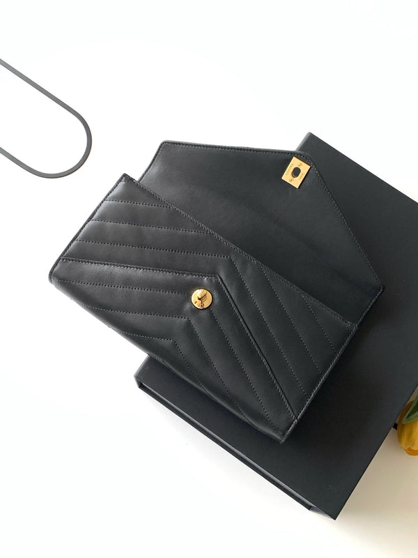 CC 26X Handbag 26cm Black Calfskin