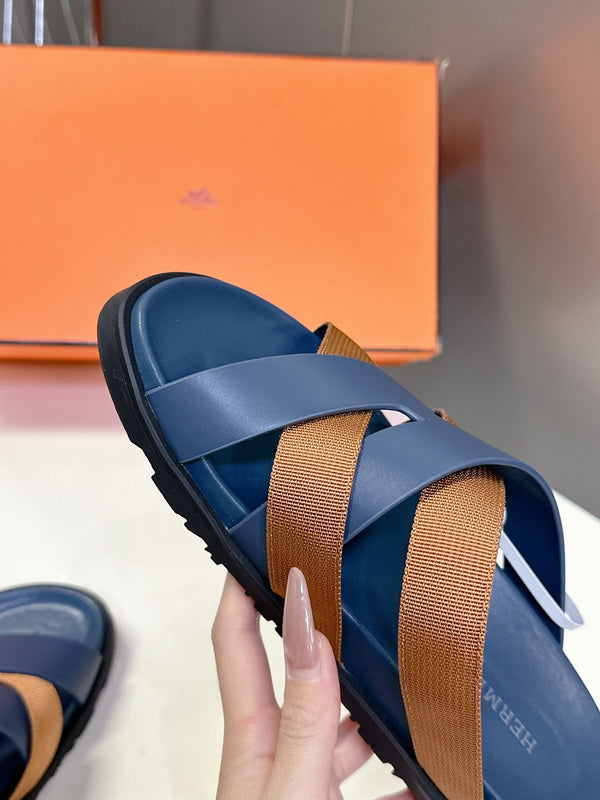 HM Kazimir Sandal Sheepskin and Fabric 252672