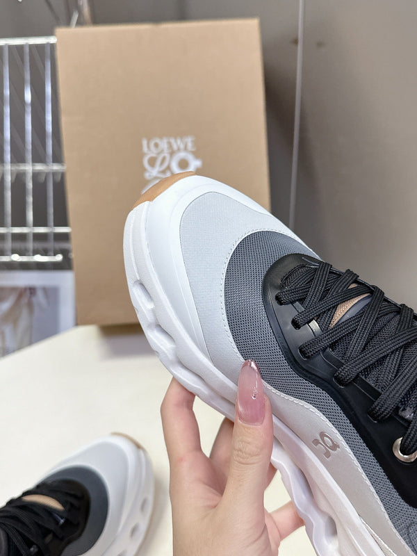 Loewe x On Cioudtilt Black Grey Sneaker Mesh Rubber