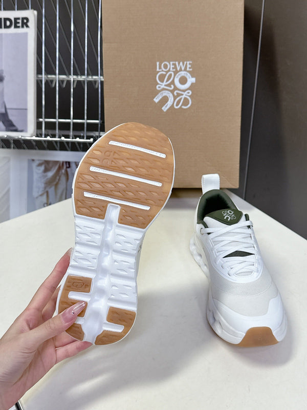 Loewe x On Cioudtilt White Green Sneaker Mesh Rubber