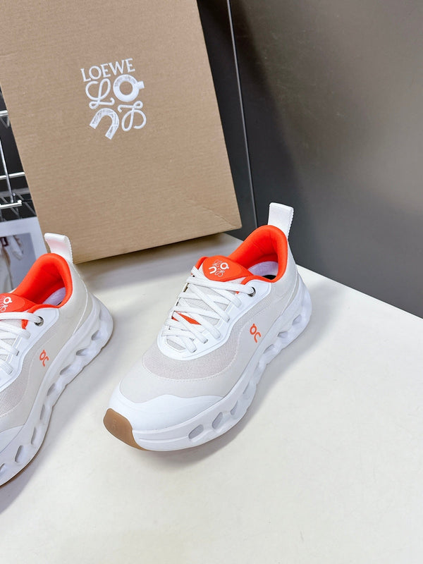 Loewe x On Cioudtilt White Orange Sneaker Mesh Rubber