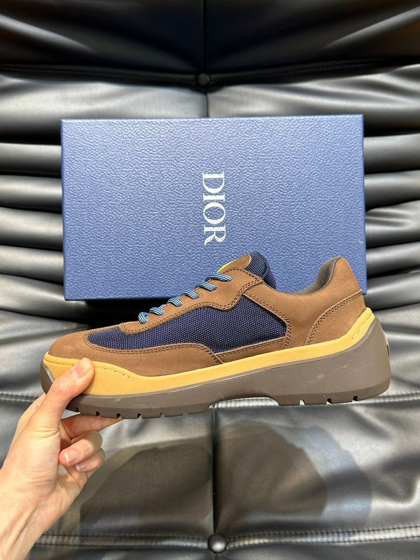 CD & TRAVIS SCOTT SNEAKER BROWN SUEDE