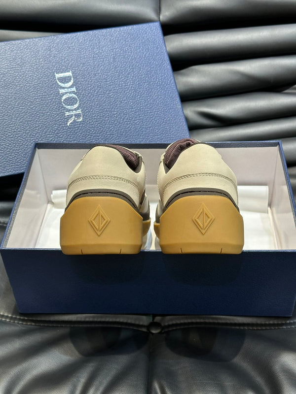 CD & TRAVIS SCOTT SNEAKER CREAM CALFSKIN