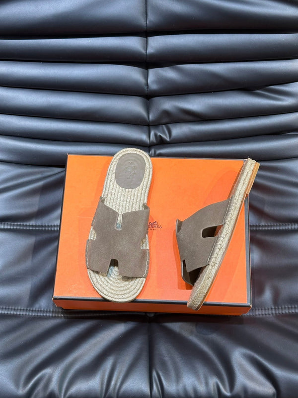 HM ANTIGUA ESPADRILLE SANDAL PEANUT SUEDE