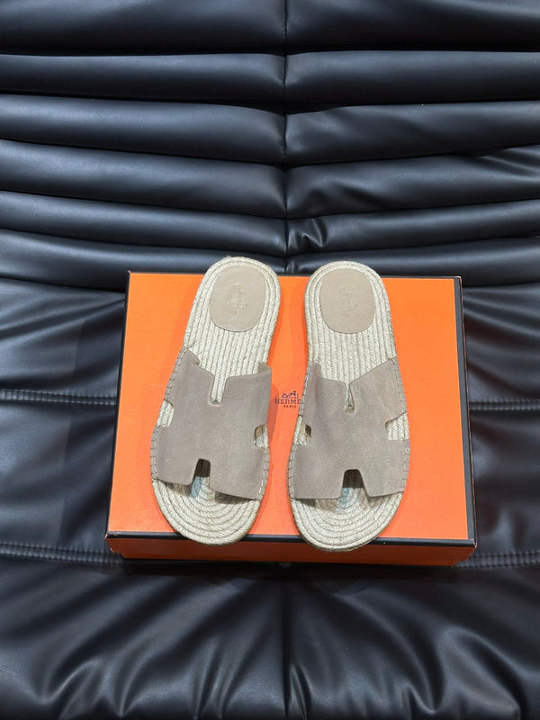 HM ANTIGUA ESPADRILLE SANDAL BEIGE SUEDE