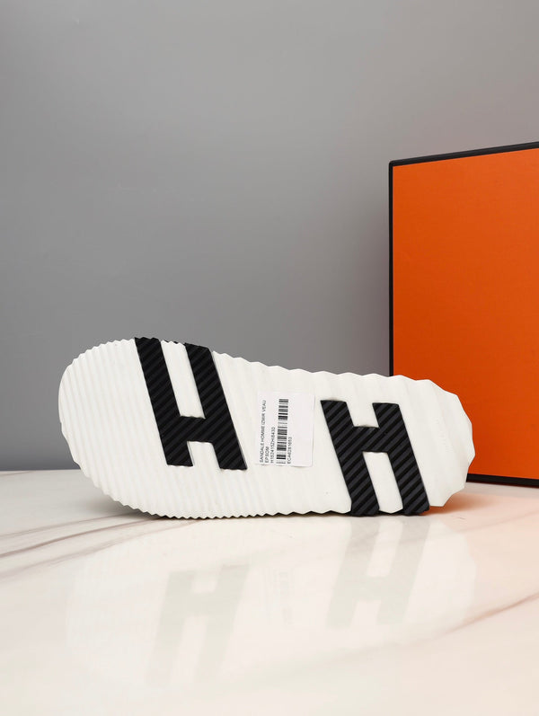 HM ELECTRIC SANDAL METALLIC GOLD CALFSKIN