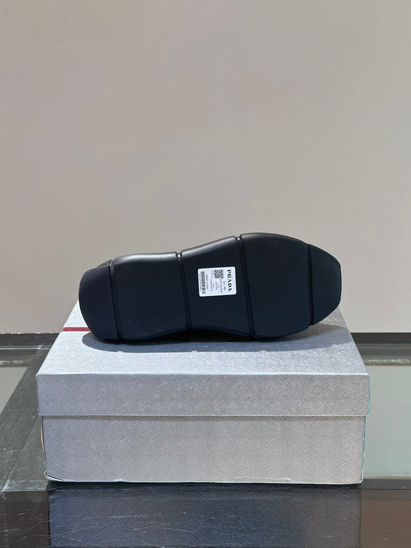 PRA AMERICA'S CUP SOFT RUBBER AND BIKE FABRIC SNEAKERS BLACK