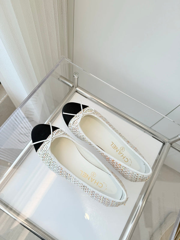 CC Ballet Flat Beige mix Multicolor Fabric 238775