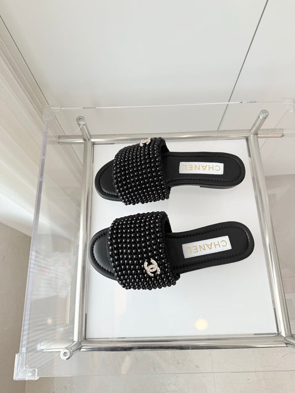 Ciabatte CC 25 Pelle Nera 238742