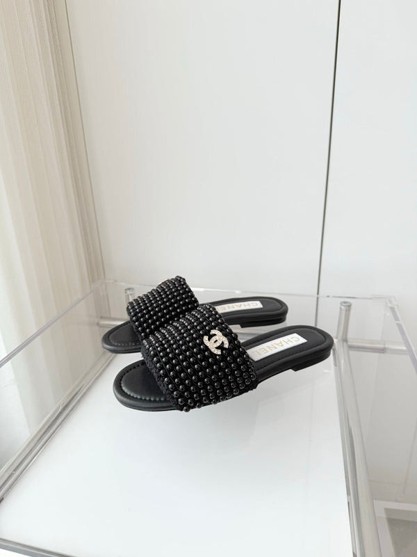 Ciabatte CC 25 Pelle Nera 238742