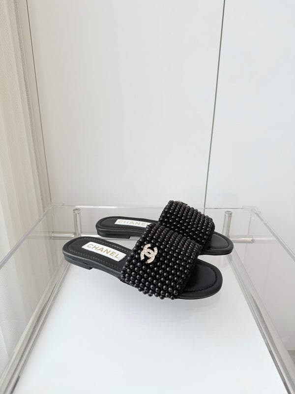 Ciabatte CC 25 Pelle Nera 238742