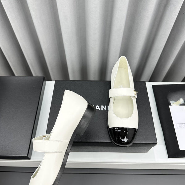 mary janes white black calfskin patent calfskin