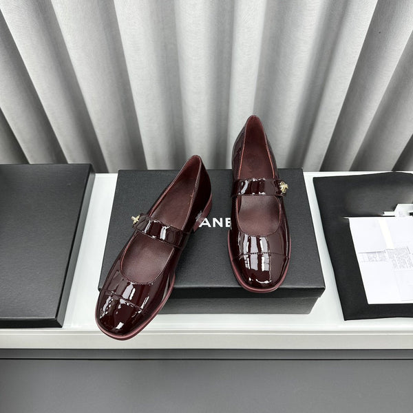 mary janes dark burgundy patent clafskin