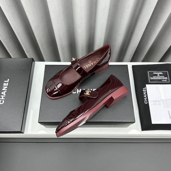mary janes dark burgundy patent clafskin