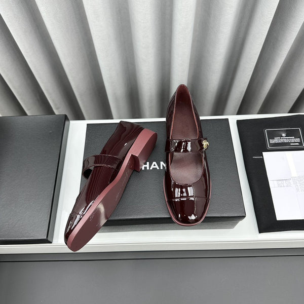 mary janes dark burgundy patent clafskin