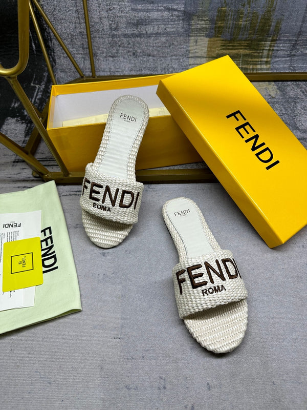 FF Signature 10 White Cotton Fibre Slide