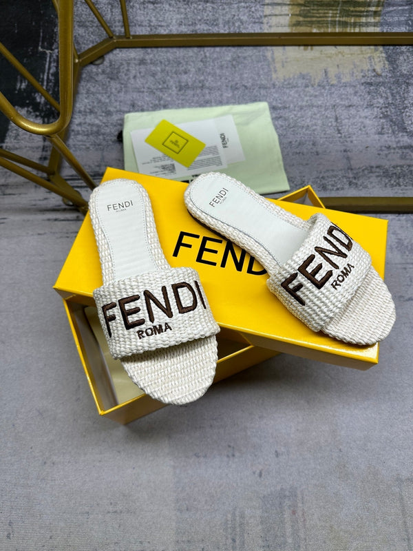 FF Signature 10 White Cotton Fibre Slide