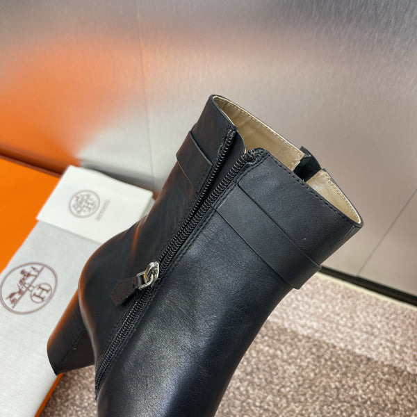 HM Saint Germain Ankle Boot 65mm In Black Calfskin 975168