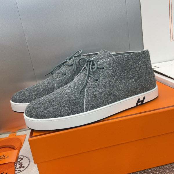 Sneaker HM 25 Klicker in pelle di vitello blu 373015