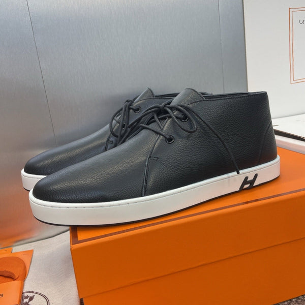 Sneaker HM 25 Klicker in pelle di vitello nera 373020
