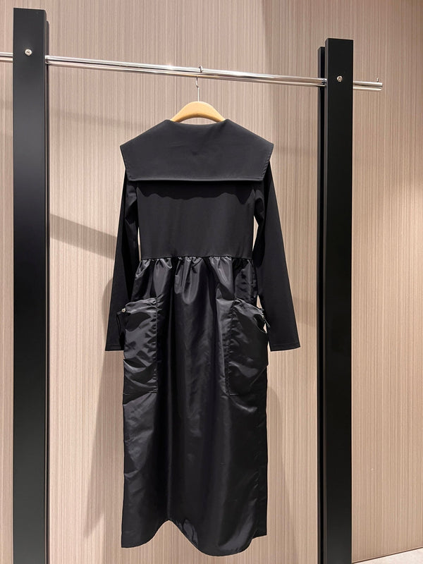 Robe Prada coton polyester noir