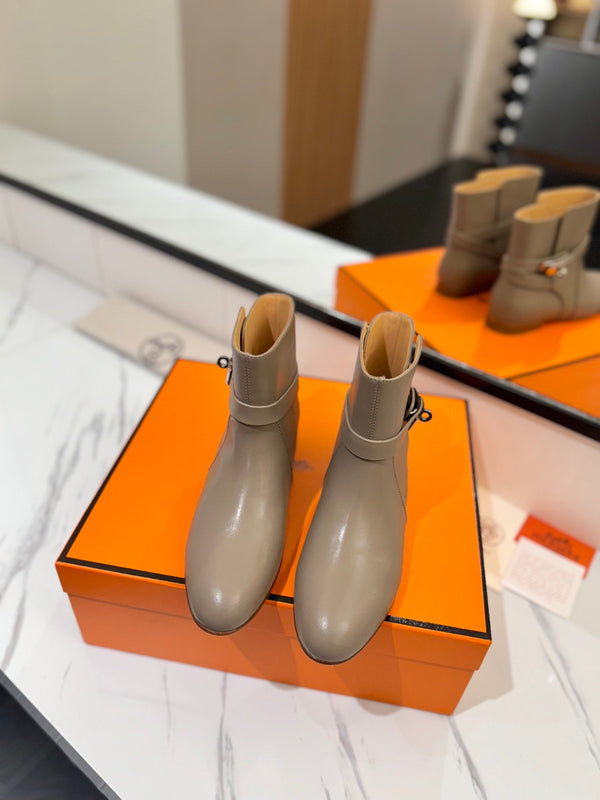 HM Neo Ankle Boot 15mm Light Brown Cowhide 960832