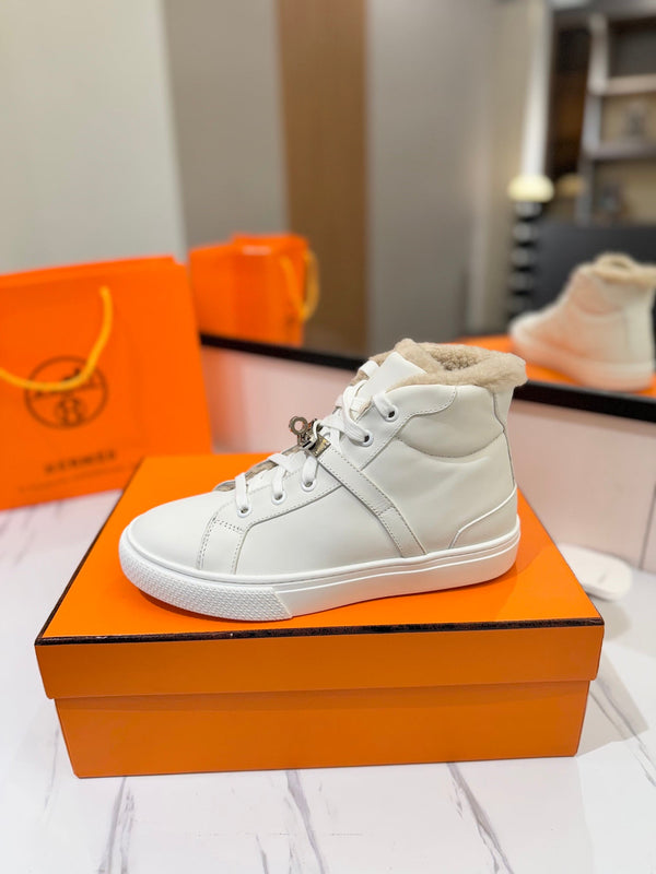 HM Daydream Sneaker White With Wool Lining Cowhide 983069