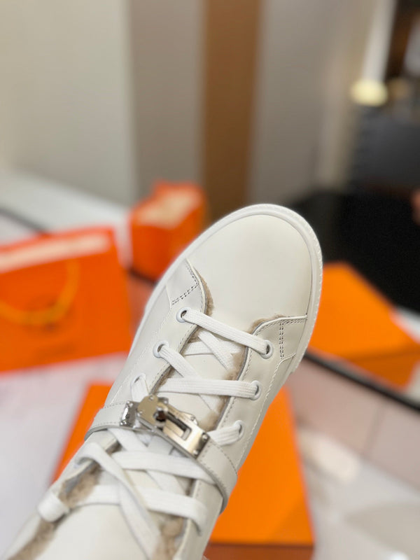 HM Daydream Sneaker White With Wool Lining Cowhide 983069